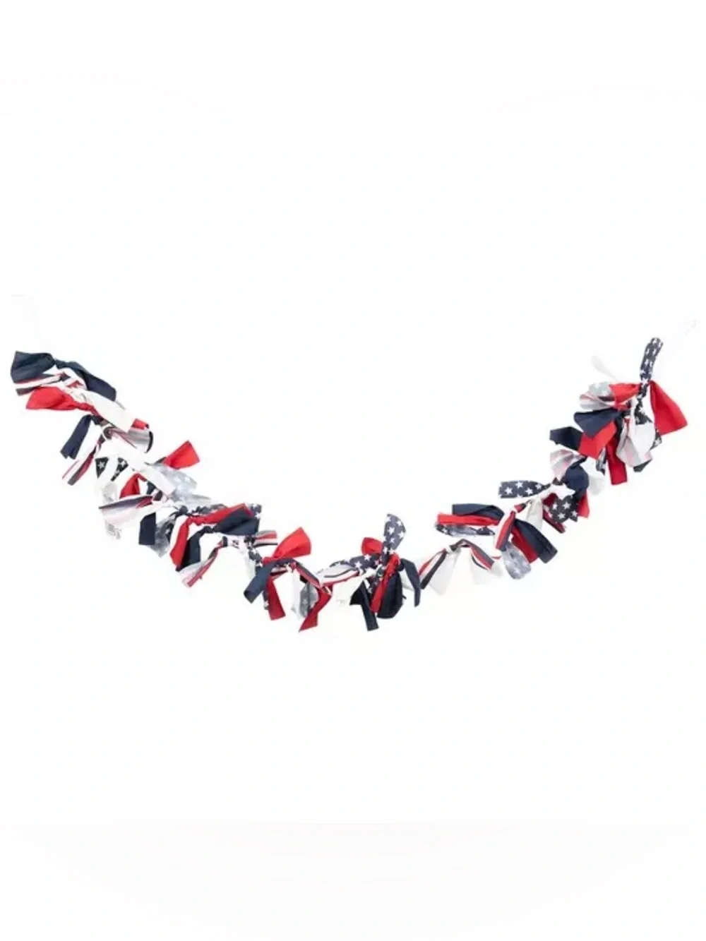 Patriotic Fabric Garland